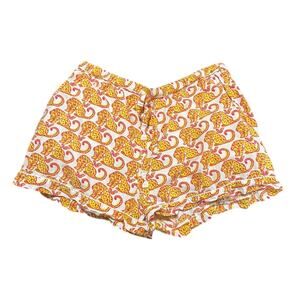 Womens Yellow Pink Bagheera Leopard 100% Organic Cotton in Size XL